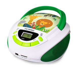Radio Leitor CD/MP3/USB/SD METRONIC 477144 Jungle