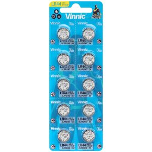 Bateria VINNIC 1.5V LR44/AG13/L1154/V13GA/G13