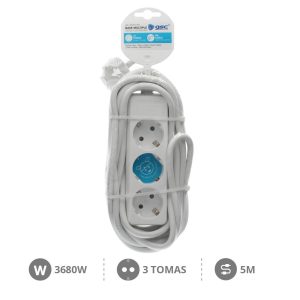 Tomada Tripla H3 5Mt 3×1.5 ODL159 C/I 2049910059