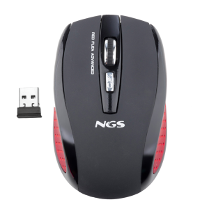 Rato Wireless NGS Red Flea Advanced