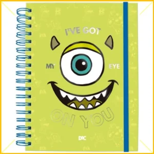 Caderno coleg.smart 10m.80f.90g CD monstros DAC CX/4
