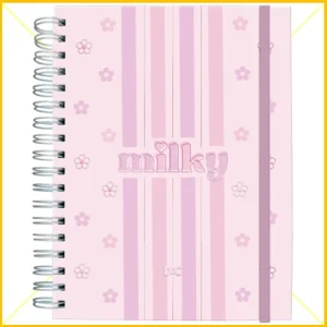 Caderno coleg.smart 10m.80f.90g CD milky DAC