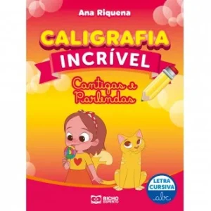 Caligrafia incrível letra cursiva cantiga parle.8pag Rideel