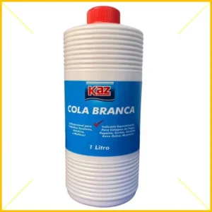 Cola branca escolar 1kg. Kaz
