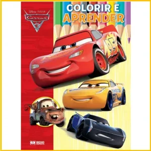 Colorir e aprender carros 16pag Rideel