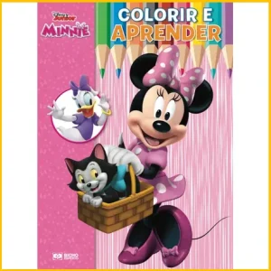 Colorir e aprender minnie 16pag Rideel