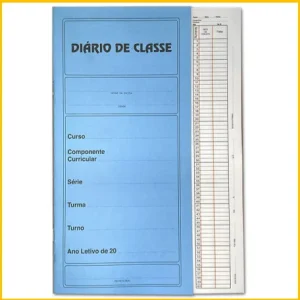 Diario de classe mens 14f.150x320mm Tilibra