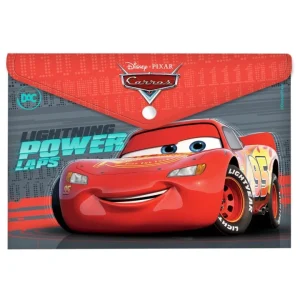 Envelope plast.com botao A4 carros DAC Pct/10