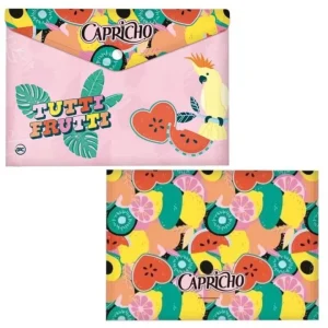 Envelope plast.com botao A5 capricho DAC