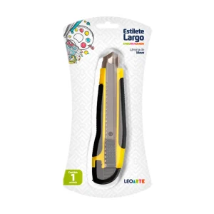 Estilete metal profissional emb.18mm gd. Leonora