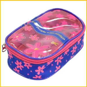 Estojo escolar 187x105x43mm bau flower Dac