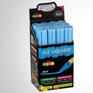 Giz liquido 6mm azul 4gr. BRW
