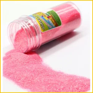 Glitter pote 3gr.rosa neon Make+