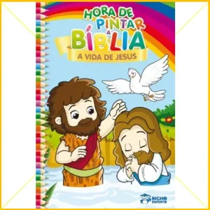 Hora de píntar a vida de jesus 16pag Rideel