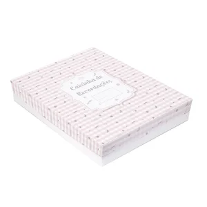 Kit caixa de recordação rosa astros Dello