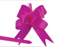 Laço facil presente 30mm liso pink VMP Pct/10