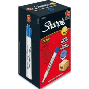Marcador perman.tank azul Sharpie CX/12
