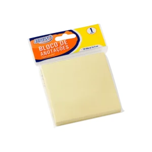Notas adesiva 76×76 50f.pastel amarelo BRW