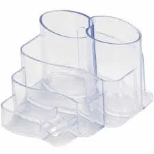 Porta caneta plastico cristal Dello