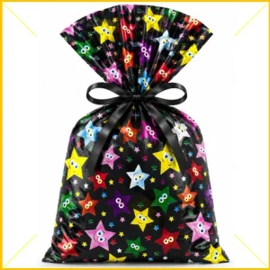 Saco de presente 30x45cm estrelinhas VMP Pct/50