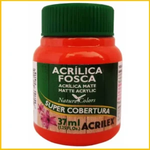 Tinta acrilica 37ml.laranja #517 Acrilex