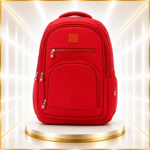 Mochila crinkle laptop vermelha 7111A Goal