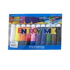 Tintas Guache/Têmpera Mitama Energy Mix — 10 Cores